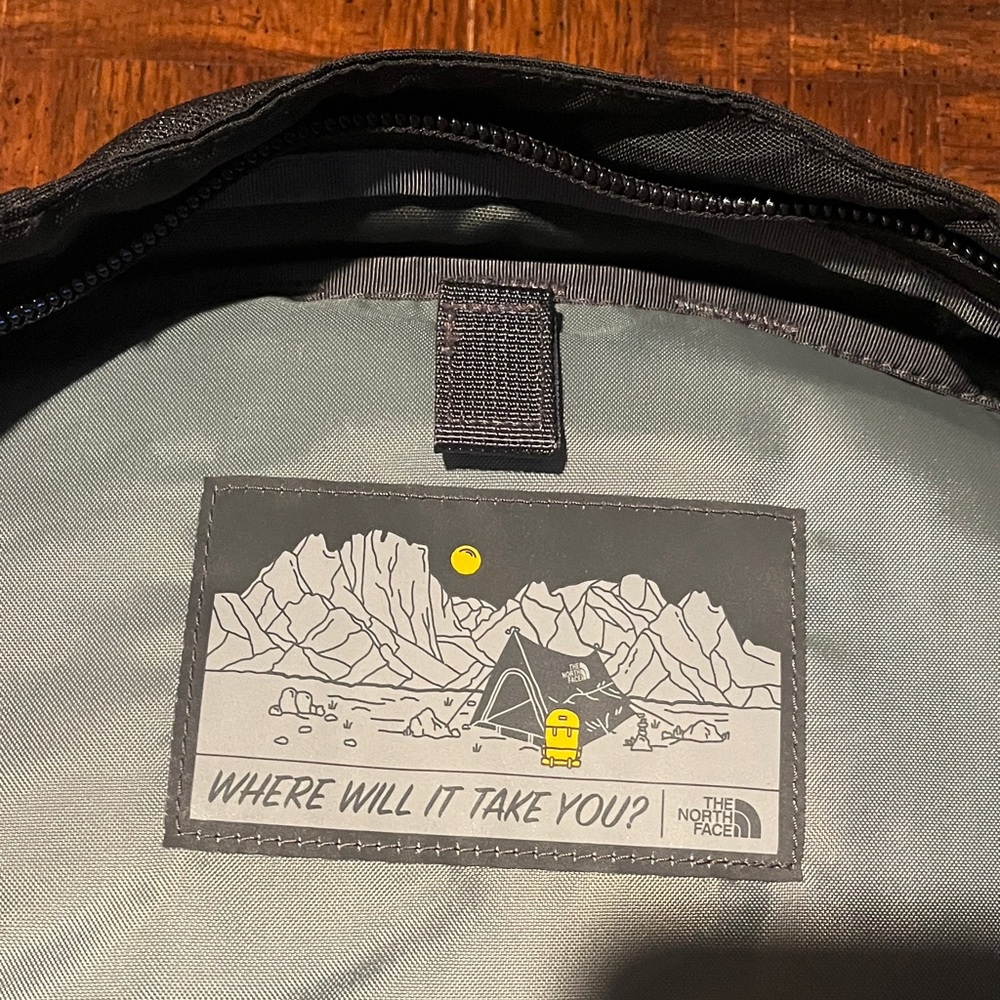 The North Face Black Backpack With WWE Embroidered Logo Brand New - Picture 8 of 9